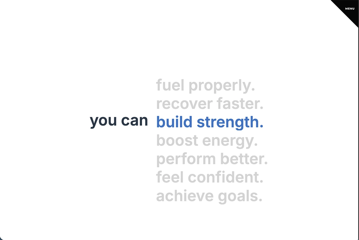 Aspirational Sticky Scroller