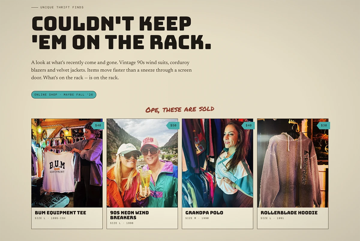 Thrift Shop