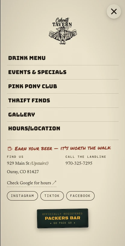 Navigation Menu