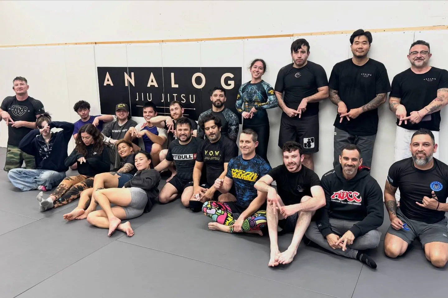 Analog Jiu Jitsu in Austin, TX; the future is analog.