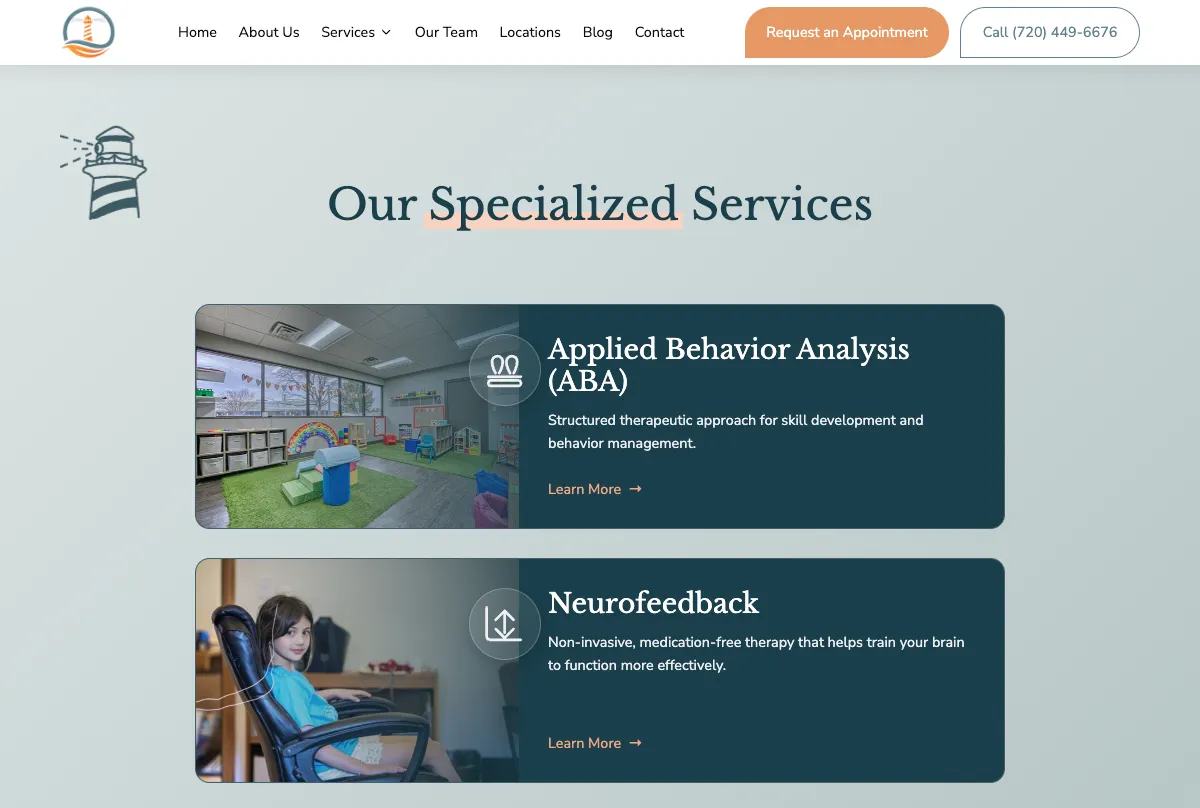 Service- ABA, Neurofeedback, Family Therapy & Psychotherapy